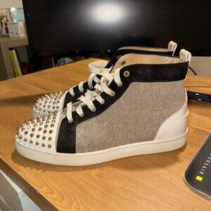Mens Louboutin sneakers (red bottoms)